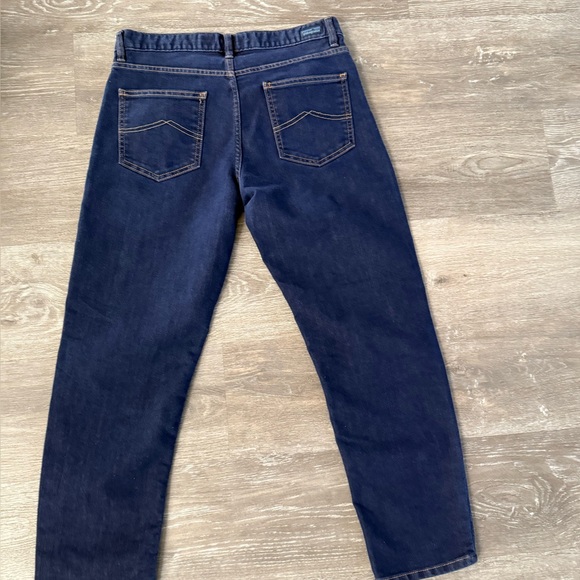 Patagonia Women’s Boyfriend Dark Blue Denim Jeans, Size 28. - Picture 9 of 11